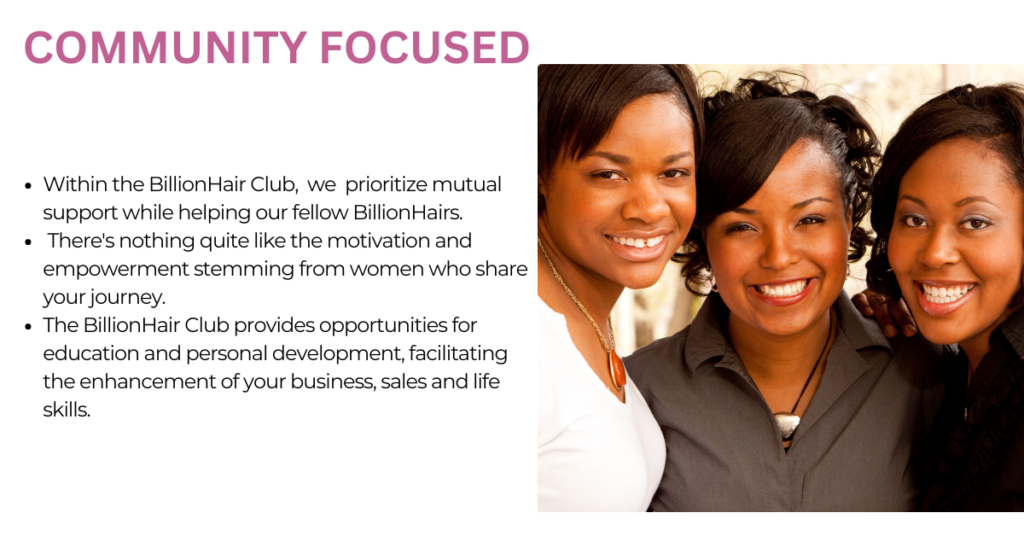 billionhair club is community focused